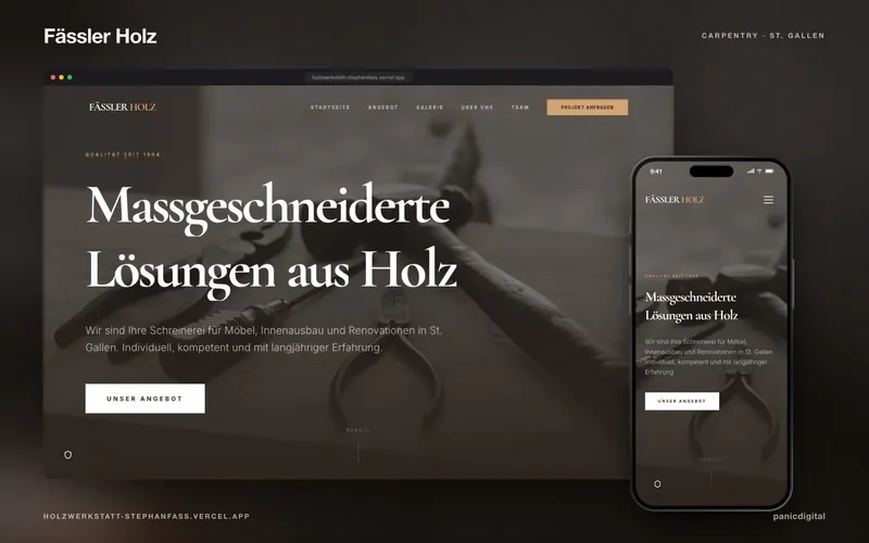 Fässler Holz — Schreinerei