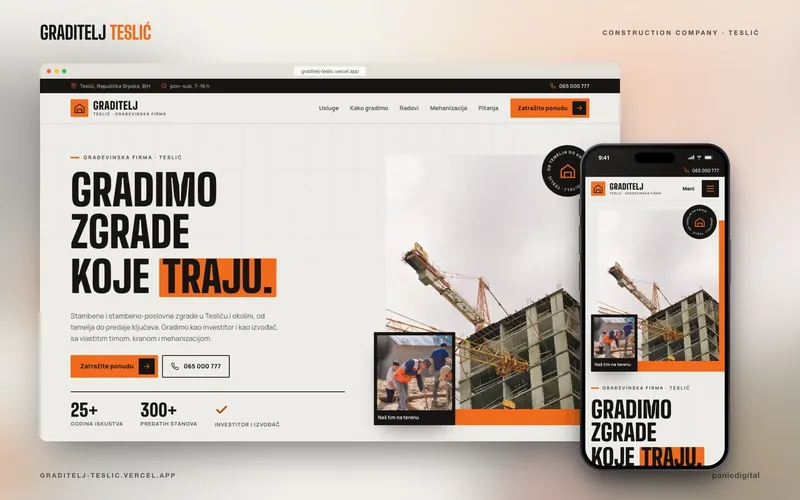 Graditelj — Bauunternehmen