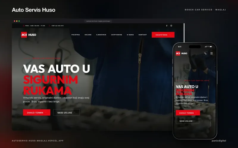 Auto Servis Huso — Bosch Car Service