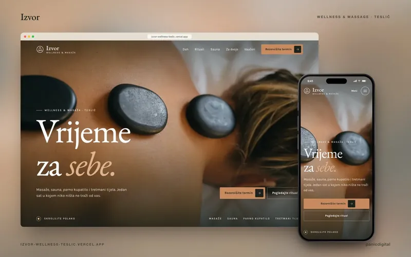 Izvor Wellness — Wellness & Massage
