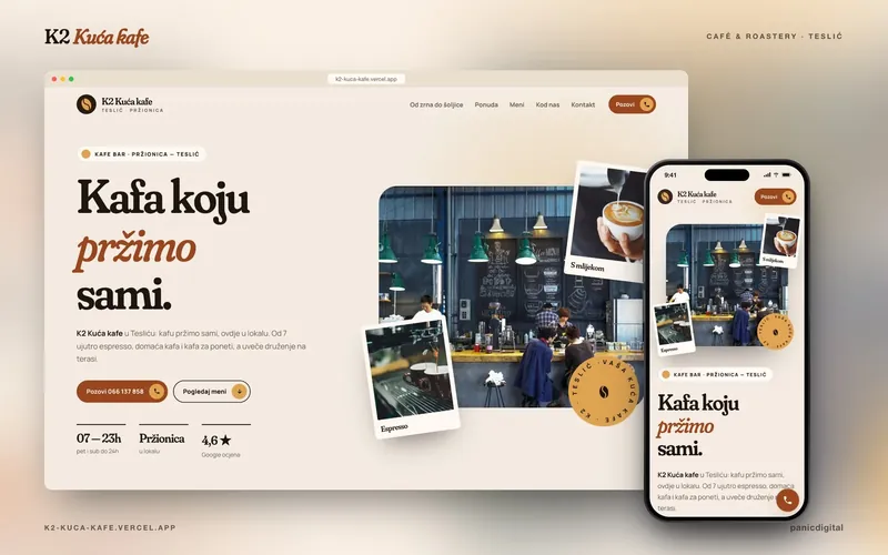 K2 Kuća kafe — Café & Rösterei