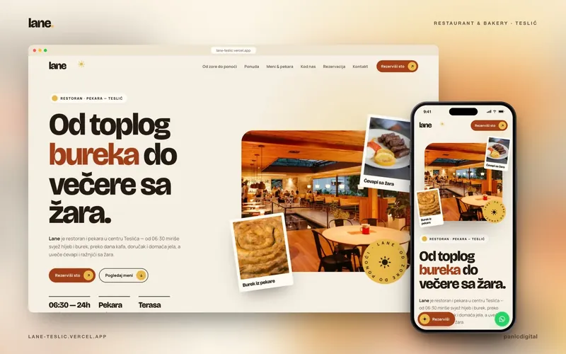 Lane — Restaurant & Bäckerei