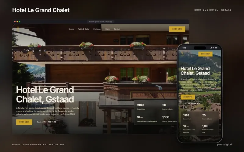 Hotel Le Grand Chalet — Boutique-Hotel