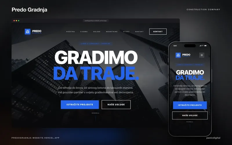 Predo Gradnja — Bauunternehmen